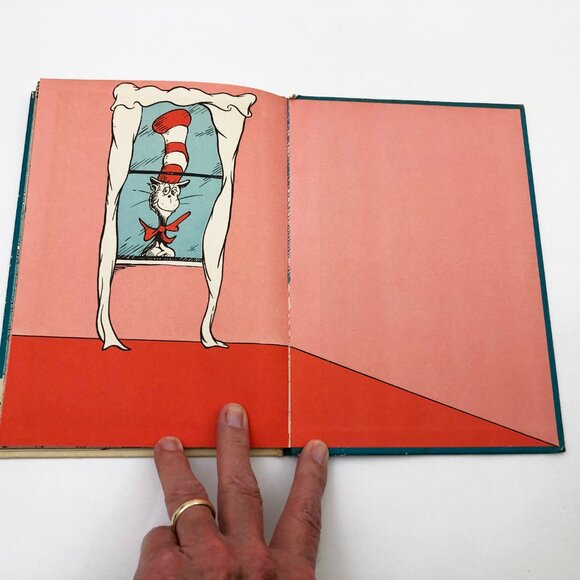 The Cat In The Hat Comes Back Dr Seuss 1958 Book Club 1st Print Edition HC - Picture 10 of 11